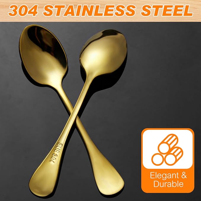 Yaocom 24 Pcs 3. 54" Tiny Spoons - Image 4