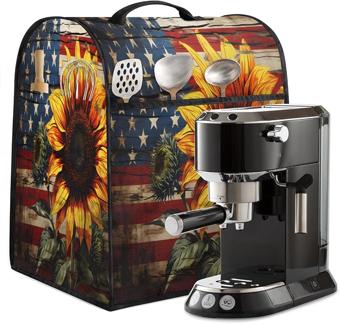 Sunflower Kitchen Aid Mixer Cover Compatible Stand Mixer Dust Cover | Flag - Image 5