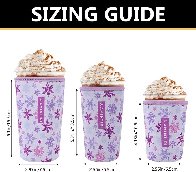 3 Pack Reusable Neoprene Sleeve - Image 3