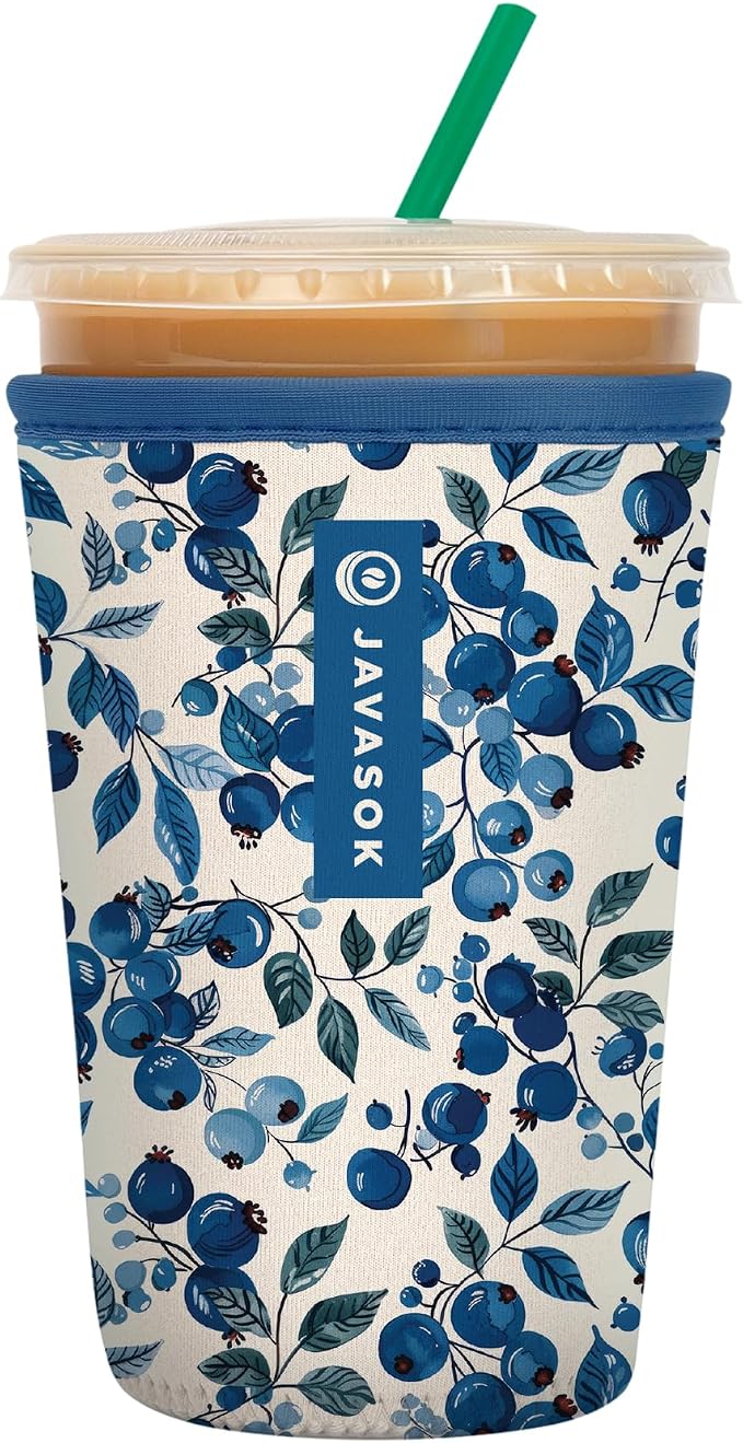 Sok It JavaSok Iced Coffee & Cold Soda Insulated Neoprene Cup Sleeve by SokIt