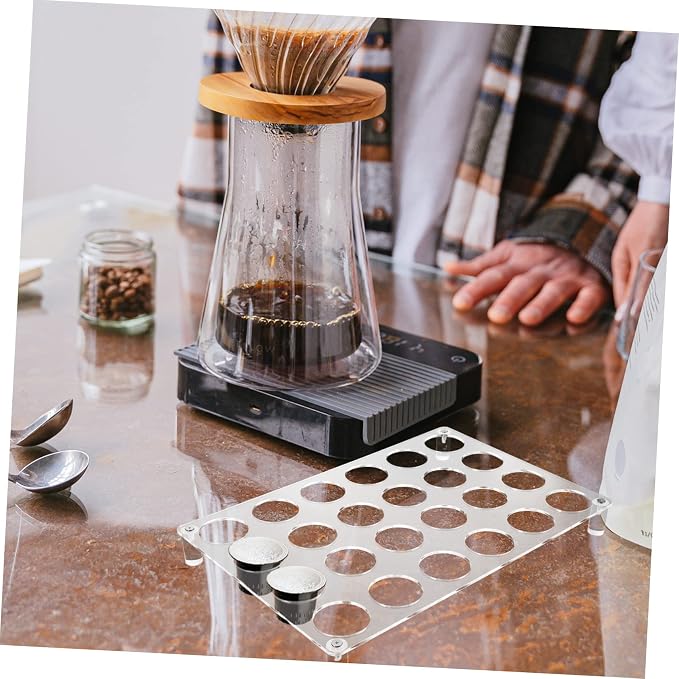 GLEAVI Coffee Capsule Holder Slot Transparent Coffee Storage Organizer - Image 3