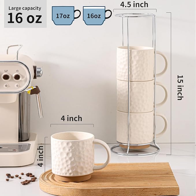 Nihow 16 OZ Ceramic Coffee Mug - Image 2