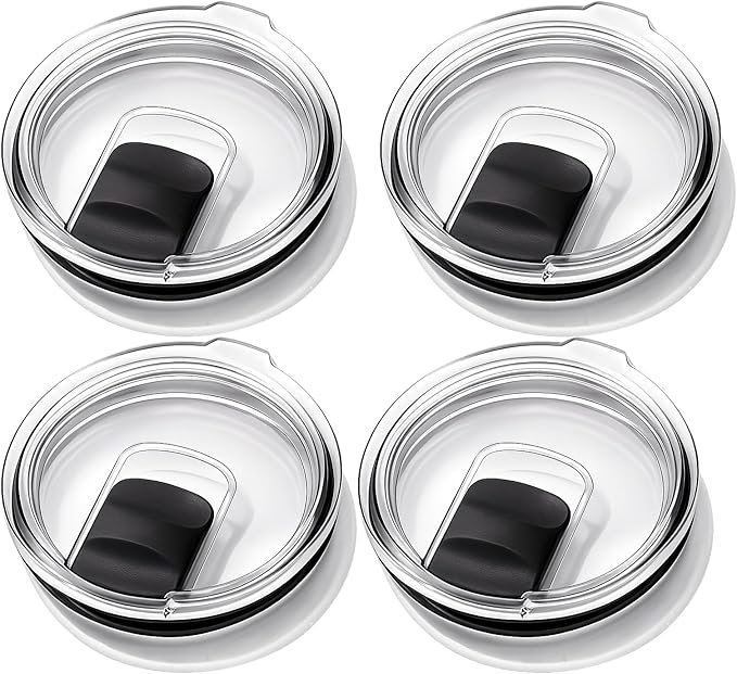 4 Pack Tumbler Lids Compatible by AZJCKEW