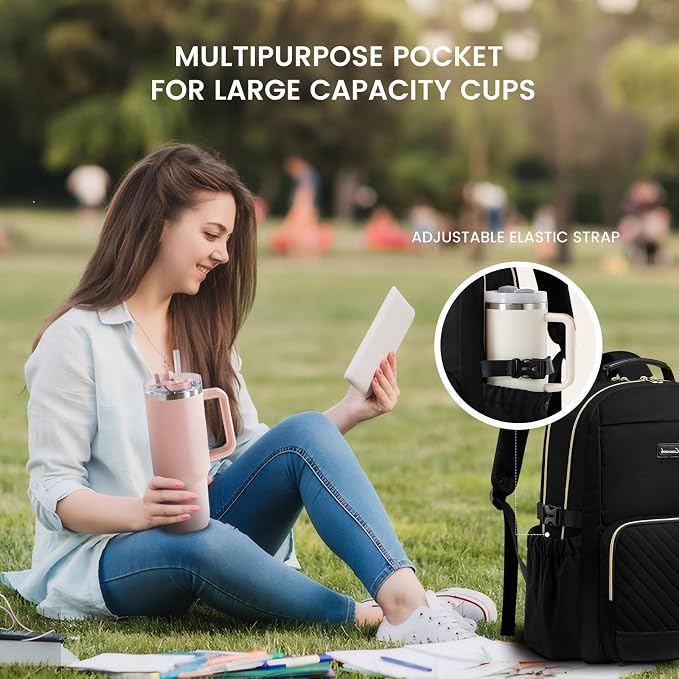 LOVEVOOK Laptop Backpack for Women - Image 2