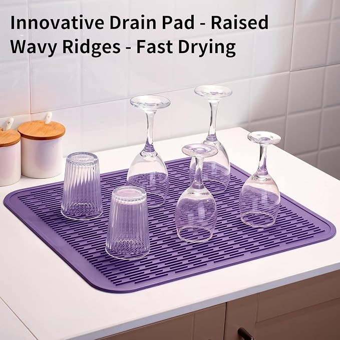 ZLR Heavy-Duty Silicone Dish Drying Mat - Image 8