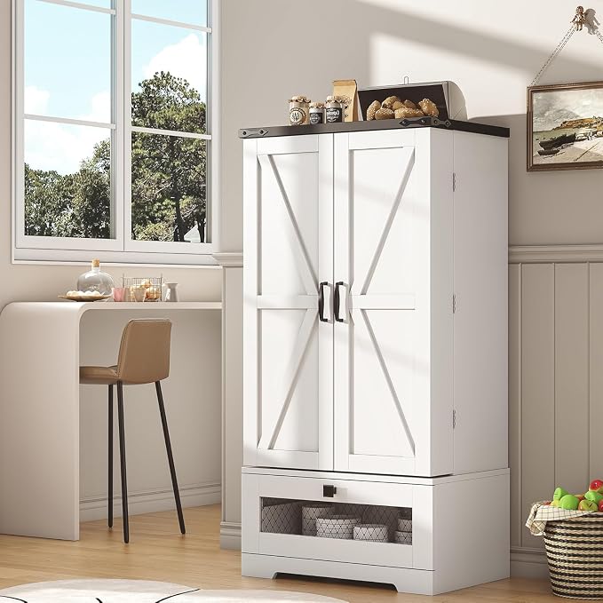 kepptory Farmhouse Pantry Cabinet - Image 8