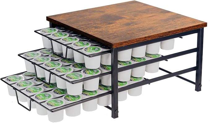 3 Tier Coffee Capsule Storage Drawer, Coffee Pod Holder by SPEDAY