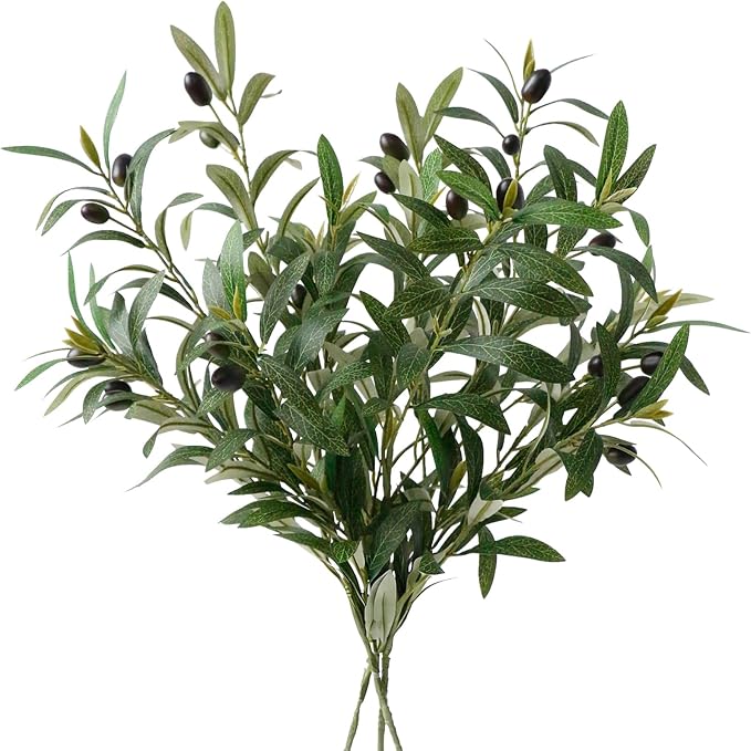 Leftover 3PCS 23.6Inch Faux Olive Branches by LEFTOVER