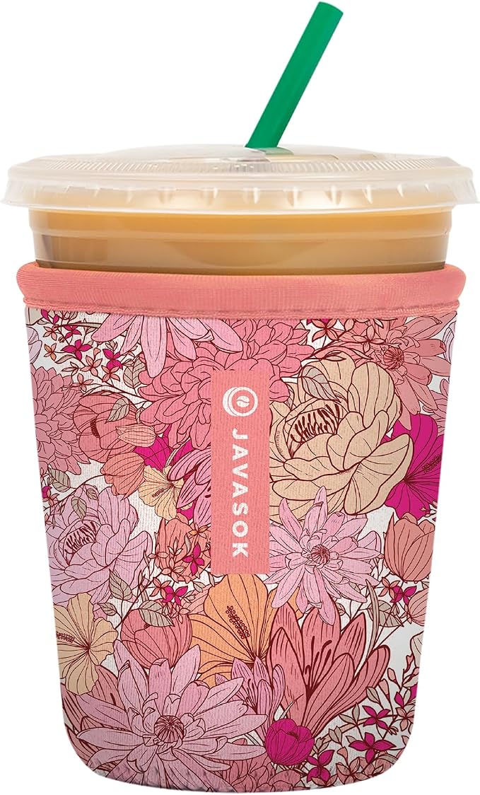 Sok It JavaSok Iced Coffee & Cold Soda Insulated Neoprene Cup Sleeve by SokIt