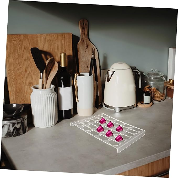 Coffee Storage Counter Capsule Holder Coffee Bar Organizer Capsule Rack - Image 4