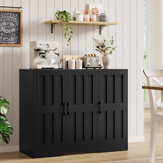 Modern Farmhouse Buffet Cabinet - Image 9