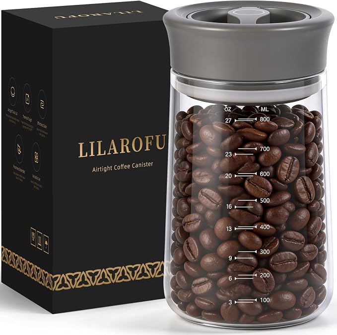 Coffee Canister, Glass Jars by Unknown