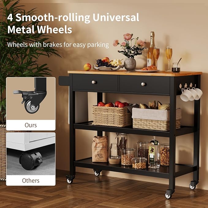 Gizoon Kitchen Island Cart - Image 4