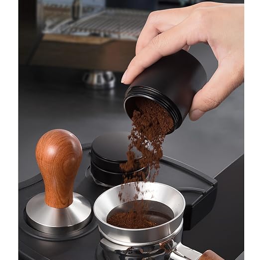 58mm Espresso Dosing Funnel, Stainless Steel Coffee Dosing Ring Compatible - Image 8