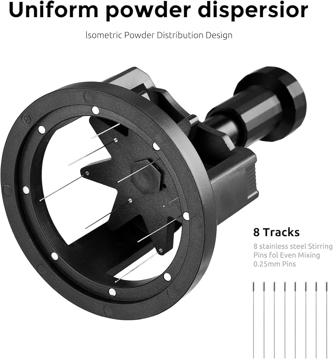 58.3mm WDT Tool Espresso, Press-to-Rotate Espresso Distribution Tool - Image 4