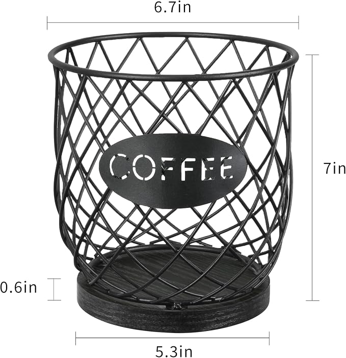 YINMIT K Cup Holder Organizer, Sturdy Coffee Pod Holder Organizer, 35 Kcup - Image 3
