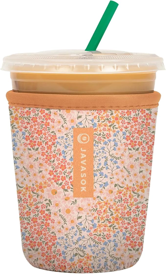 Sok It JavaSok Iced Coffee & Cold Soda Insulated Neoprene Cup Sleeve by SokIt