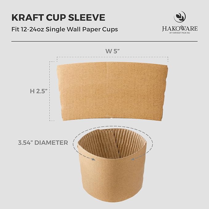 Harvest Pack 850 Count Coffee Sleeves - Image 2