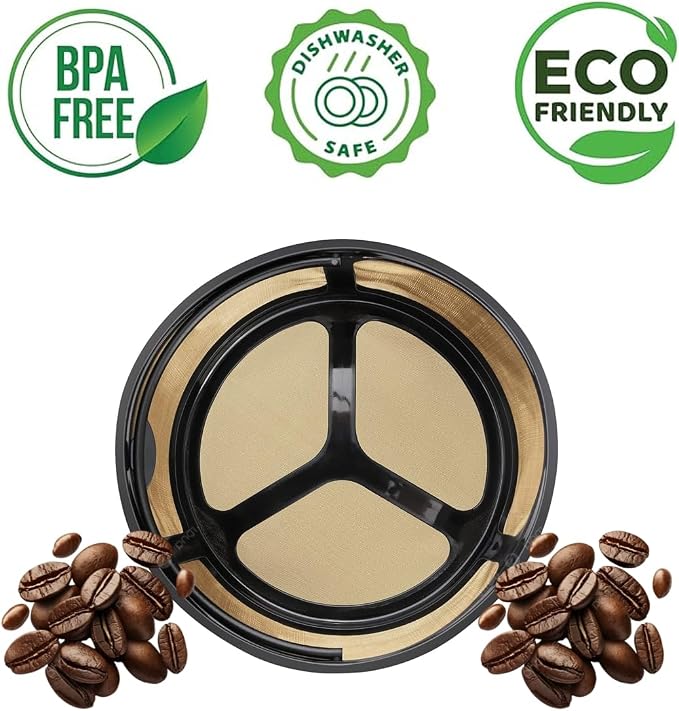 Reusable 4-5 Cup Basket Coffee Filter Fits Mr. Coffee, Hamilton Beach Coffee - Image 5