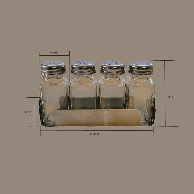 Rattleware Coffee Cup Labeled Shaker and Rack Set - Image 3