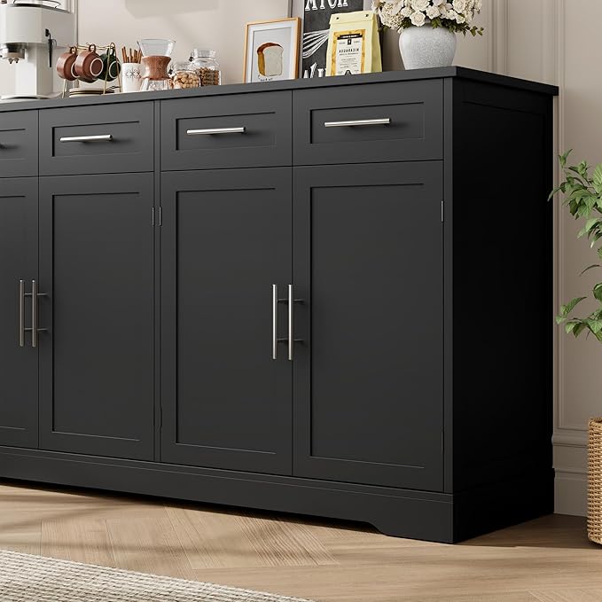 HOSTACK 60" Large Buffet Sideboard - Image 7