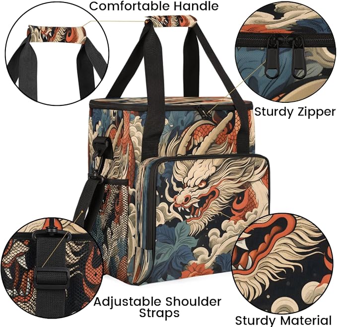 Dragon Japanese Style Coffee Machine Bag Compatible - Image 6