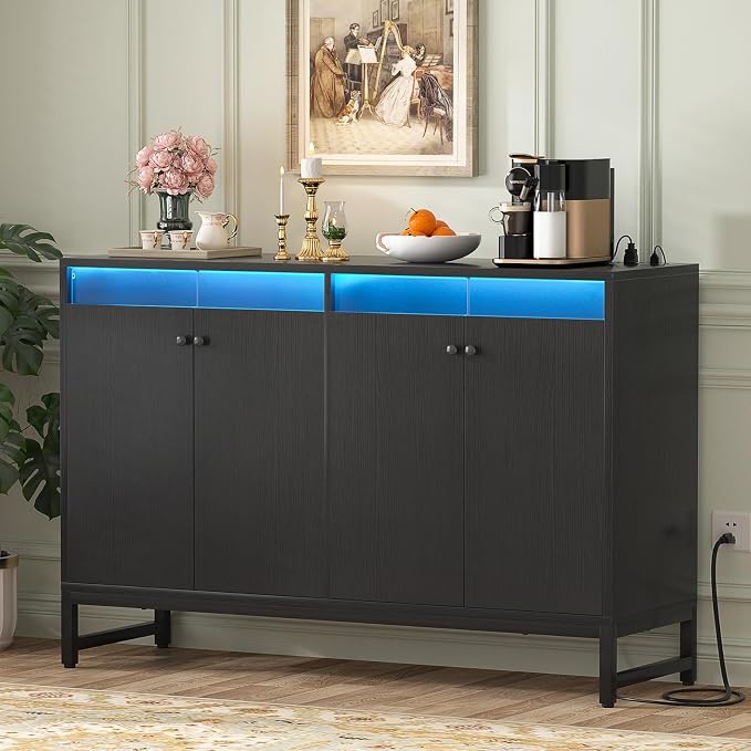 Aheaplus Sideboard Buffet Cabinet by Aheaplus
