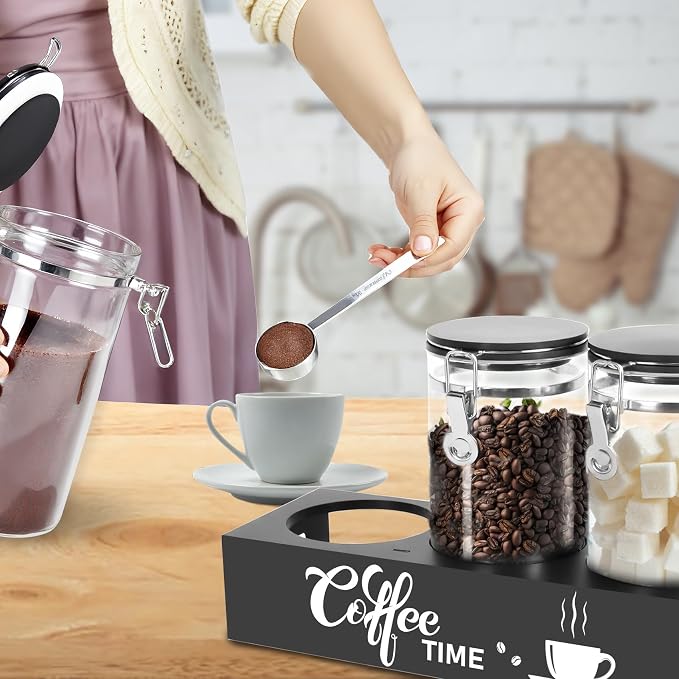 3PCS Glass Coffee Containers - Image 6