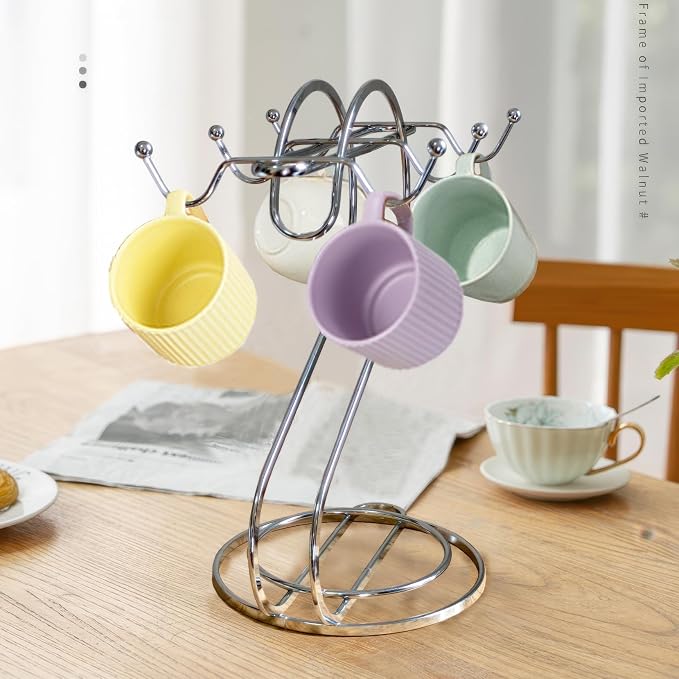 Coffee Mug Holder Metal, Mug TeaCups Holders Countertop, Coffee Mug Tea Cup - Image 5
