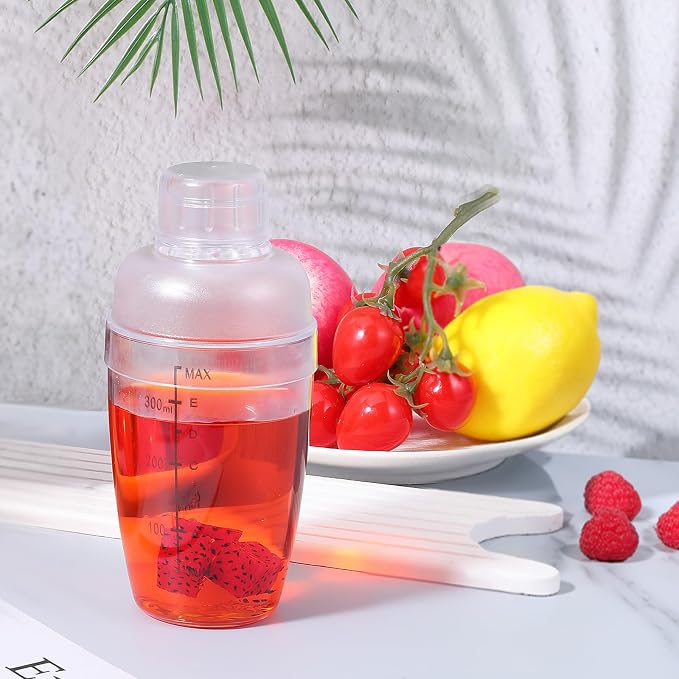 12 Pcs Plastic Cocktail Shaker - Image 4
