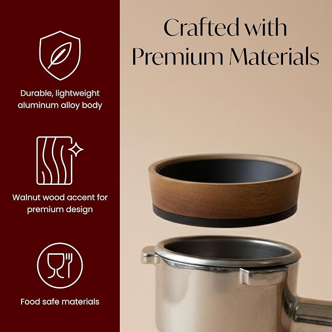 54mm Espresso Dosing Funnel – Magnetic Coffee Dosing Ring Compatible - Image 6