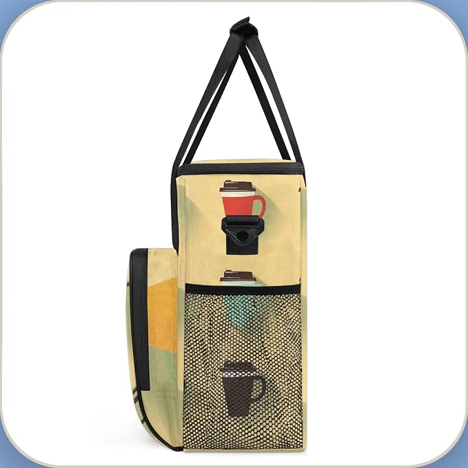 Coffee Maker Carring Bag Travel Storage Tote Bag Compatible - Image 6