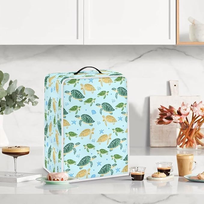 Cartoon Turtle Coffee Machine Cover - Image 3