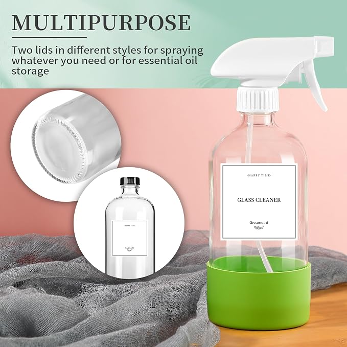 GIVAMEIHF 2 Pack Glass Spray Bottles - Image 6