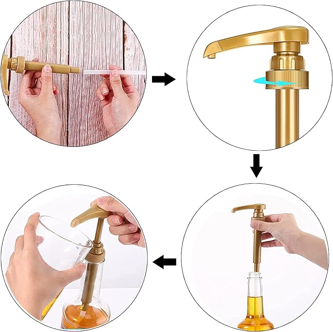 Syrup Pump, Coffee Syrup Dispenser, Flavor Syrup Pump - Image 4