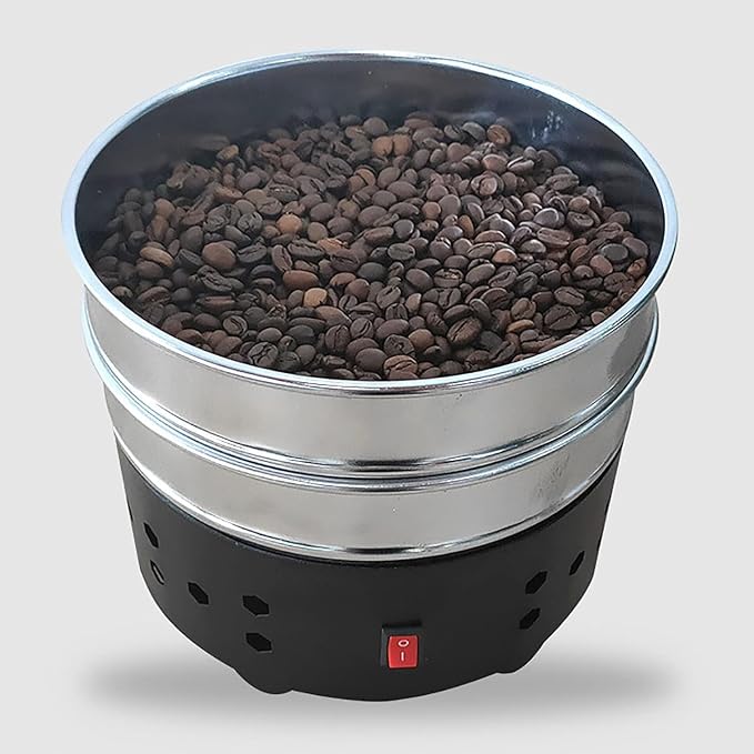 1000G Home Coffee Beans Cooler, 304 Stainless Steel Roasting Coffee Bean Cooler by Unknown