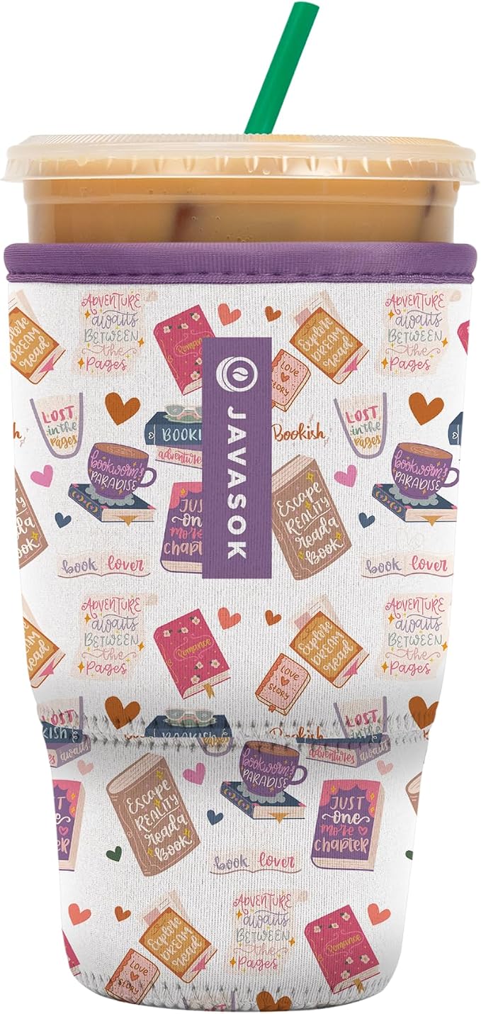 Sok It JavaSok Iced Coffee & Cold Soda Insulated Neoprene Cup Sleeve by SokIt