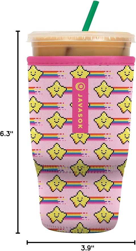 Sok It JavaSok Iced Coffee & Cold Soda Insulated Neoprene Cup Sleeve - Image 7