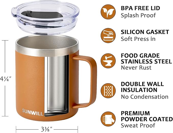 SUNWILL Insulated Coffee Mug - Image 2
