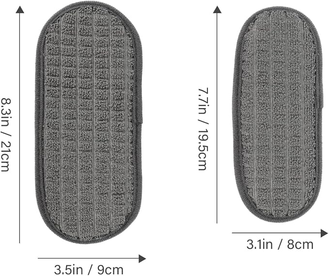 2Pcs Refrigerator Drip Tray Absorbent Pads 8.26X3.54X0.19In Mini Fridge Drip - Image 2