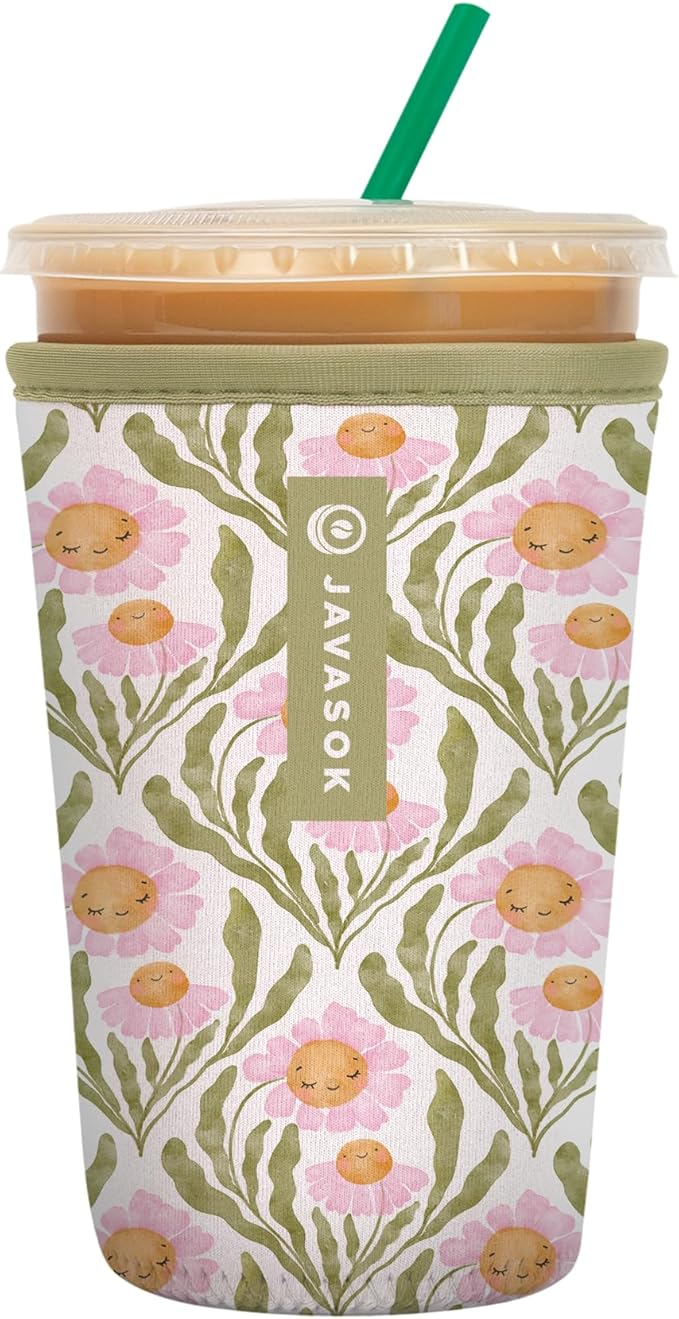 Sok It JavaSok Iced Coffee & Cold Soda Insulated Neoprene Cup Sleeve by SokIt