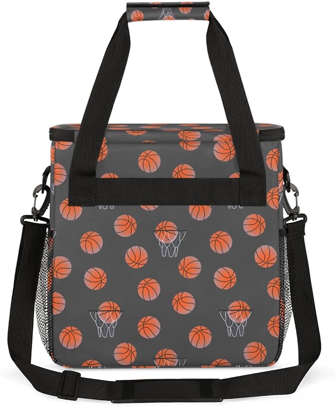 Basketball Coffee Maker Travel Bag, Basketball Large Carrying Storage Case - Image 5