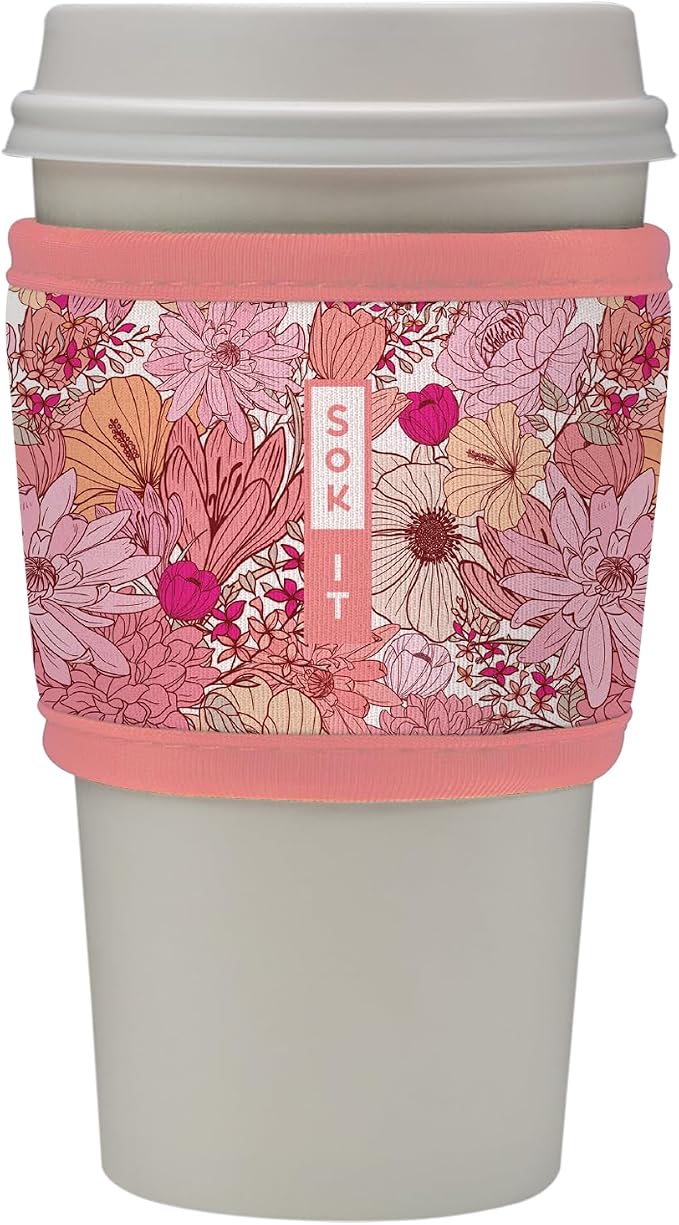 Sok It HotSok Coffee & Tea Reusable Insulated Neoprene Cup Sleeve by SokIt