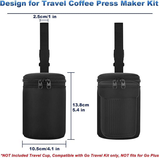Cosmos Mini Coffee Press Maker Carry Storage Bag Compatible - Image 2