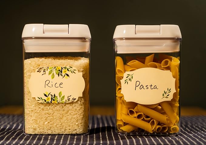 MONEST Waterproof & Oil Resistant Jar & Lid Stickers - Image 5