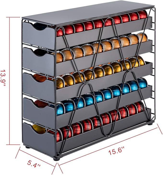 FlagShip Nespresso Vertuo Pod Storage 100 Large Pods Capacity 5 Tier | Huge - Image 2
