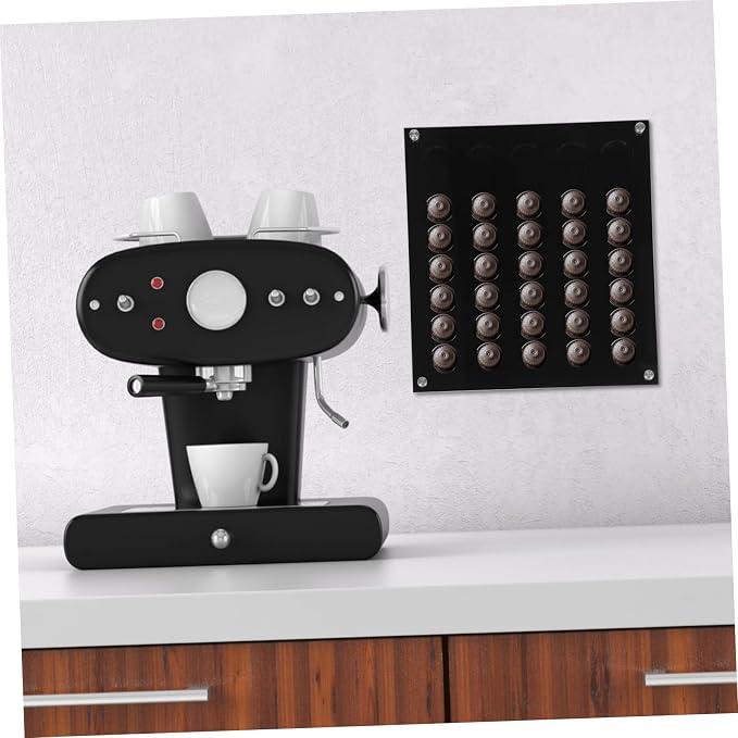 Wall-Mounted Coffee Capsule Holder Rack Acrylic Coffee Storage Organizer - Image 6