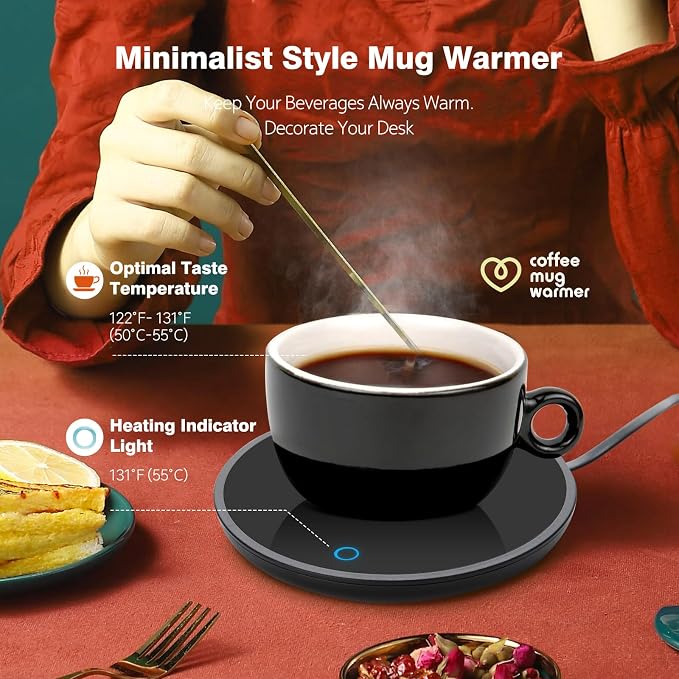 Lesipee Coffee Mug Warmer with Auto Sensor, Smart Coffee Cup Warmer - Image 2
