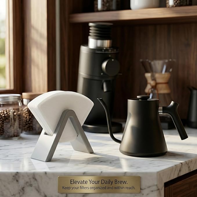 Modern Coffee Filter Holder Stand - Image 4