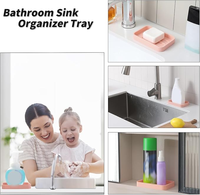 MicoYang Silicone Kitchen Sink Organizer Tray - Image 3